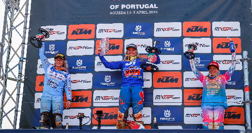 Valk Dominates WMX Races in Portugal and Secures Championship Lead