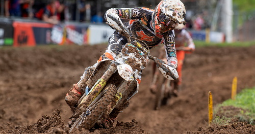 Kay de Wolf secures solid points at muddy Maggiora